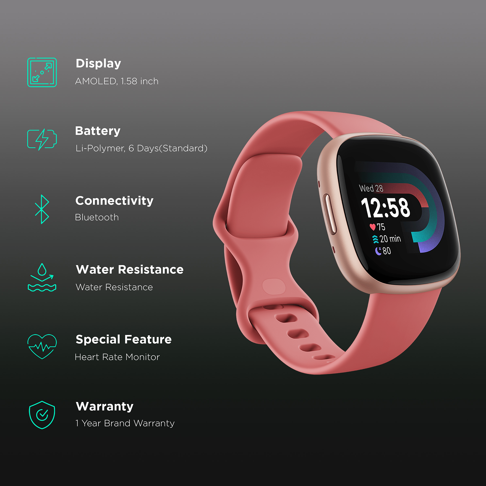 Fitbit best sale versa croma